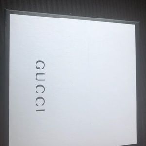 Gucci wide leather belt with double GG buckle